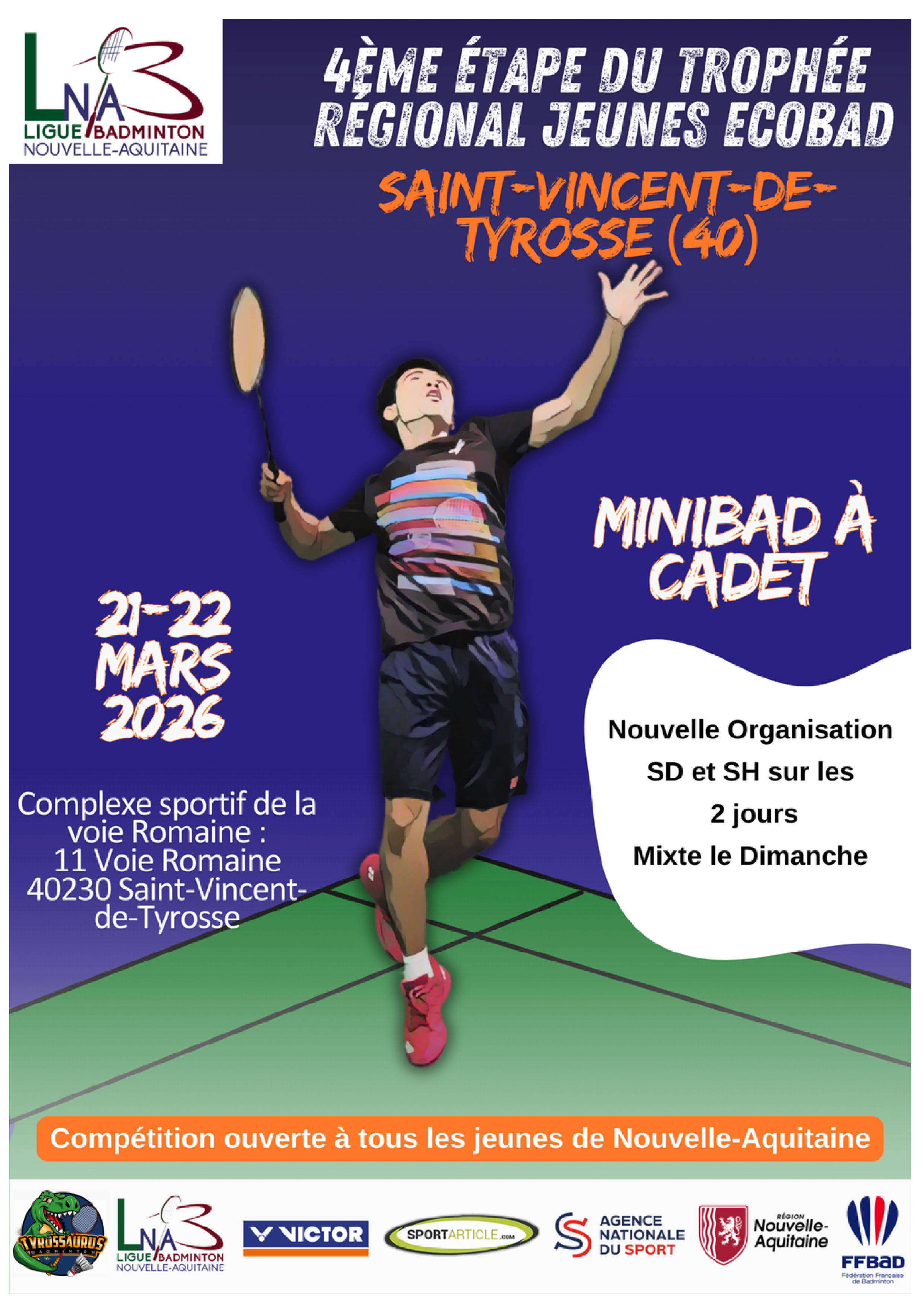 Circuit Jeune Régional NAQU - Etape 4 - TRJ Nouvelle-Aquitaine Ecobad